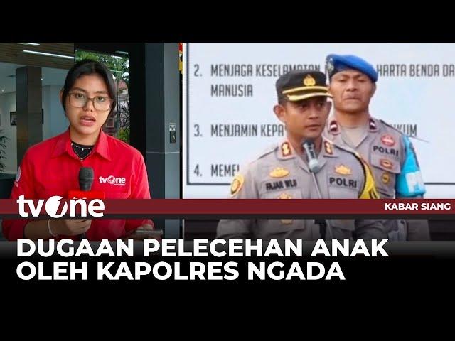 Polda NTT Periksa 9 Saksi Kasus Dugaan Pencabulan Kapolres Ngada | Kabar Siang tvOne