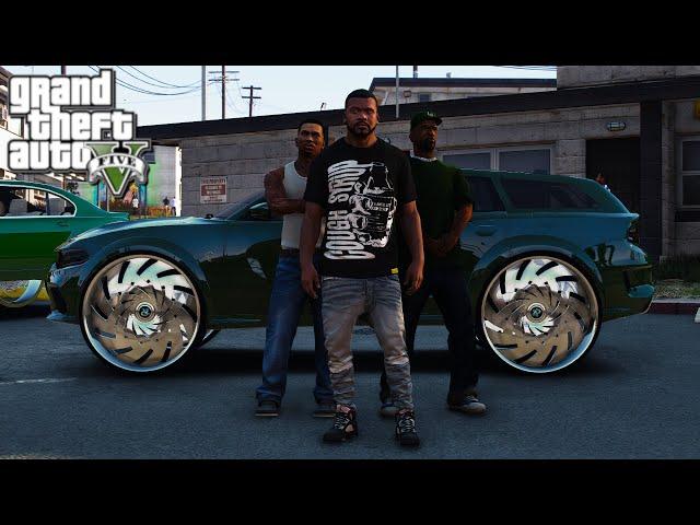 GTA 5 - LA HOOD LIFE - Doing HITS with CJ and SWEET - #10