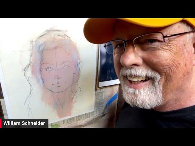 Free Art Lesson : 5 Keys to Painting a Human Face with William A. Schneider