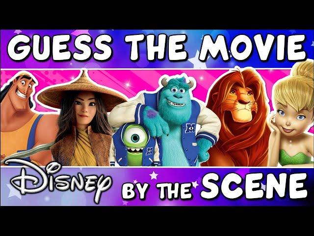 Guess the "DISNEY MOVIE" By The "SCENE" QUIZ! (PART II) | MOVIE QUIZ/CHALLENGE/TRIVIA