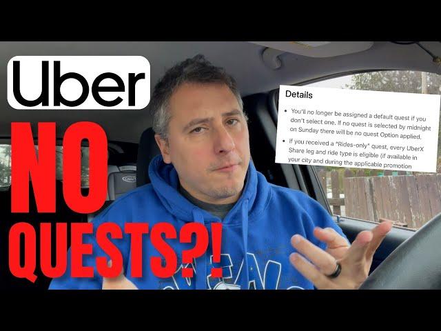 Uber Drivers Get NO QUEST Unless You Do This First!