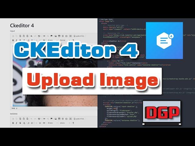 Upload Image CKEditor 4  | By devgenproject