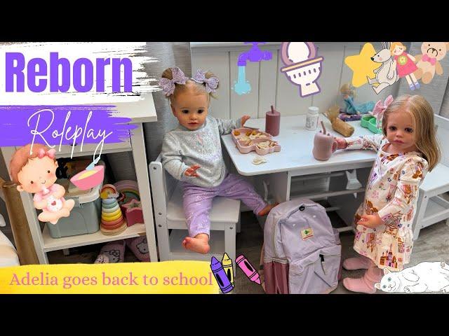 Reborn Doll Morning & Afternoon Roleplay  Breakfast & Lunch  #reborns #reborndolls #dollroleplay