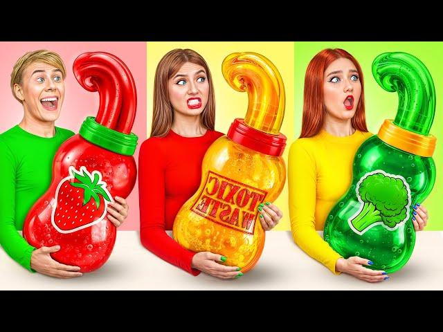 Food of The Same Colors Challenge | Funny Challenges by Multi DO Joy