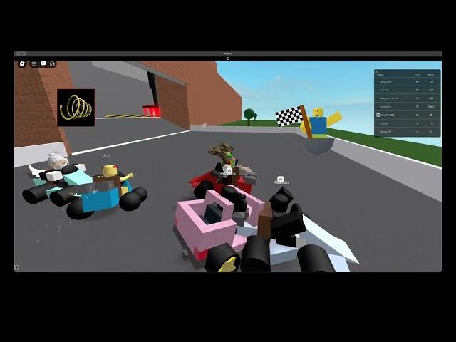 Playing: "ROBLOX KARTS", "ROBLOX" 0.00 My Annual Birth Month Special