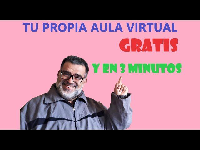 Cómo tener tu propia aula virtual en 3 minutos y gratis (moodle milaulas)