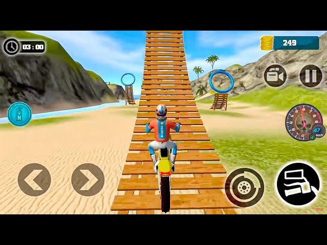 Motocross Beach Bike Stunt Racing #2 - Motor Racer Game Android Gameplay