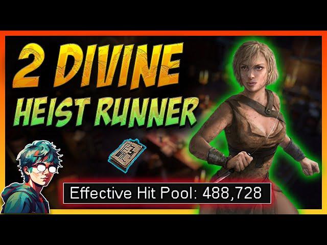 2 Divine Heist Runner: 439% Movement Speed & How I Farmed a Mageblood!  Path Of Exile 3.25