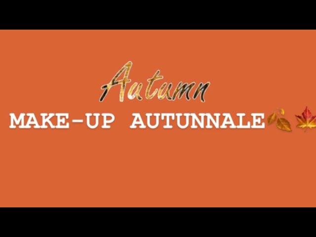 Make-up autunnale-by viky make-up