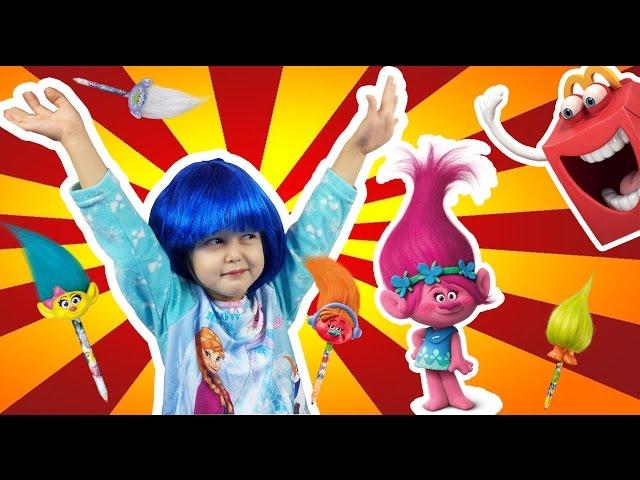 Тролли Игрушки в Хэппи Мил Макдональдс Trolls 2016 Розочка наколдовала Happy Meal Mc Donalds