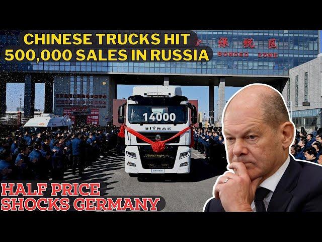 Shocking Germany! Russian Drivers Opt for Chinese Trucks Over German Ones - Affordable and Durable.