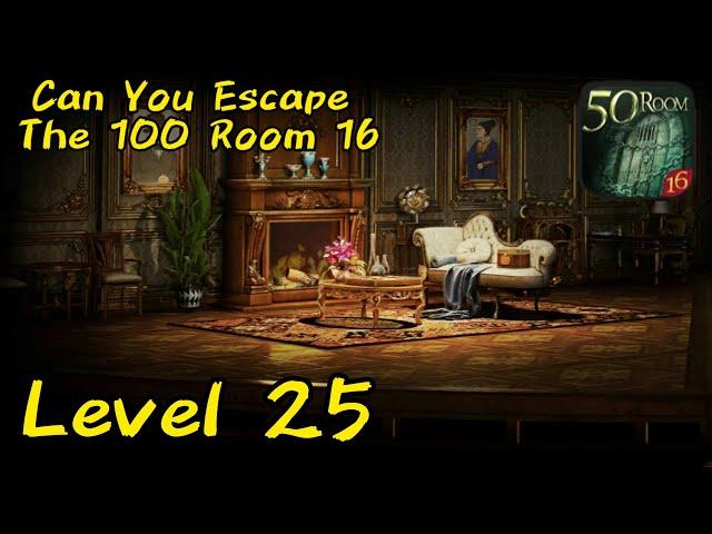 Can You Escape The 100 Room 16 Level 25 Walkthrough