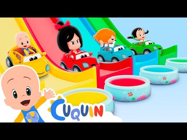 Animal Cars with Cuquin!  Videos & cartoons for babies