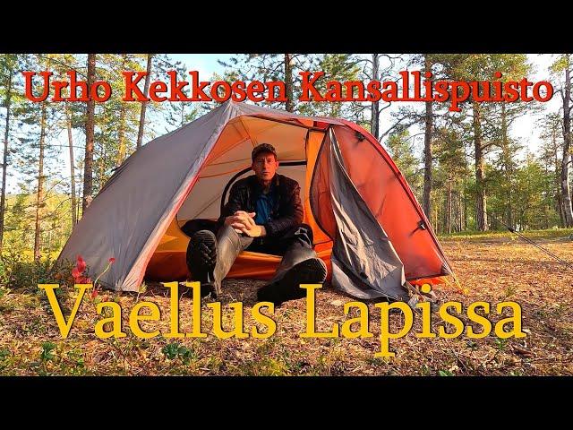 Lapin erämaassa vaellus. Urho Kekkosen Kansallispuisto, Porttikoski autiotupa