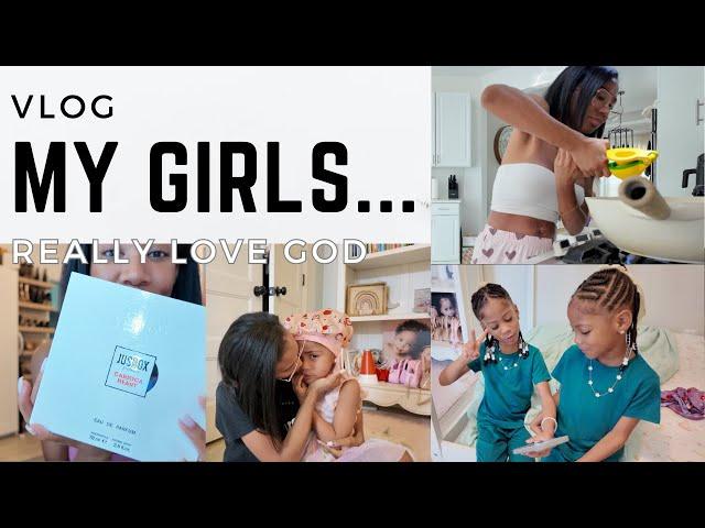 VLOG | MY GIRLS REALLY LOVE GOD, I DON'T THINK IT'S FAIR...BUT THEN AGAIN & NEW OBSESSION