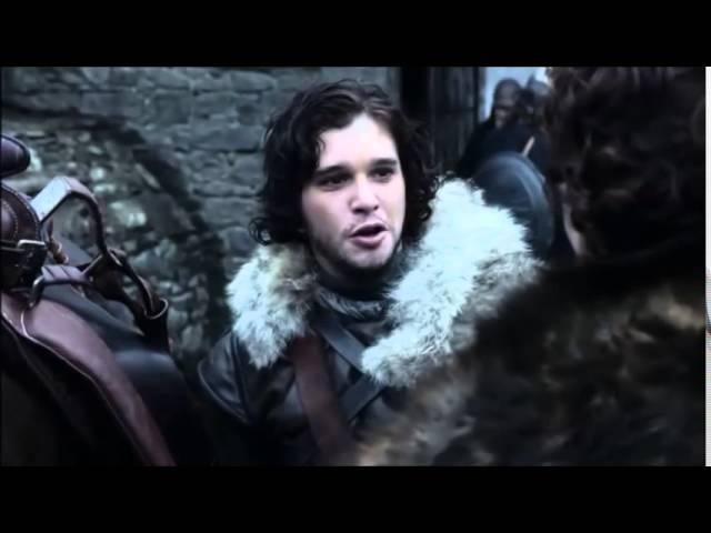 Jon says goodbye to Robb