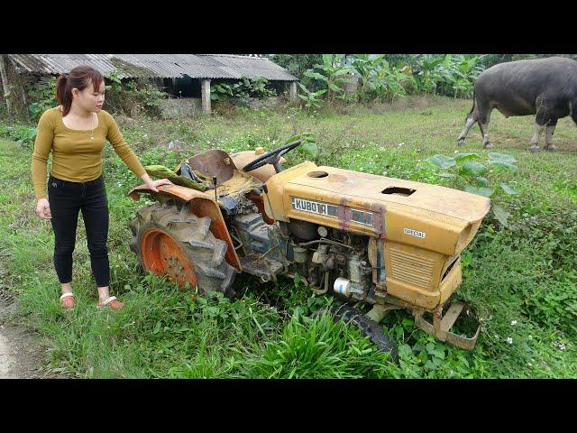 Repair and Replace Broken Parts Agricultural Machine. Diesel Injector Repair | GENIUS GIRL MECHANIC