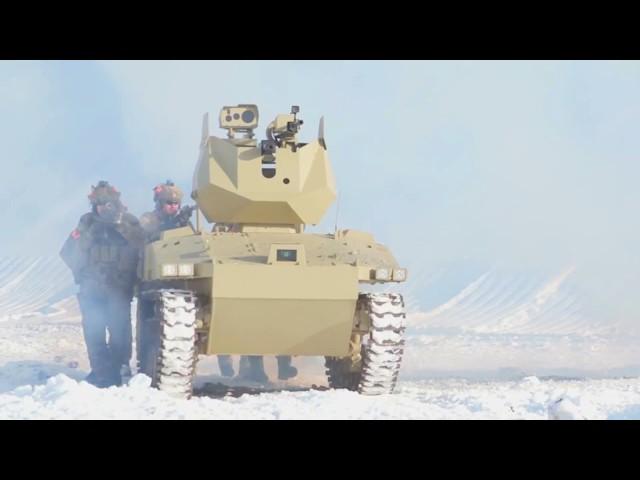 Kalashnikov - Autonomous Combat UGV, Autonomous Weapons & Equipment Live Firing Tests [1080p]