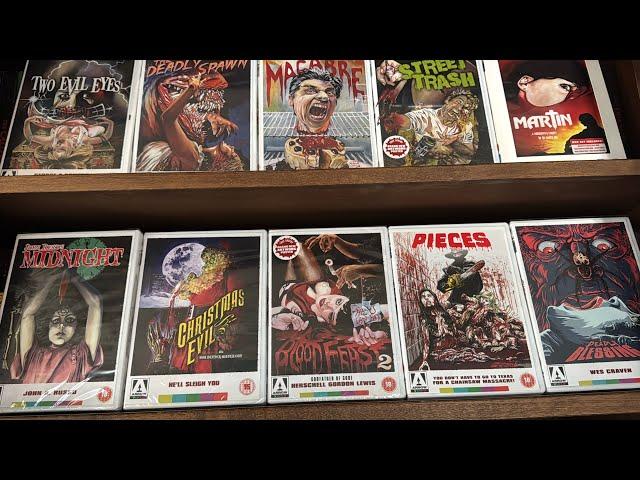 2025 Arrow Video Horror DVD Collection Overview, Dario Argento, Lucio Fulci, DePalma Giallo