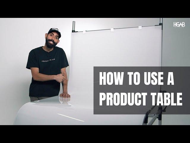 How To Use The Manfrotto Product Table