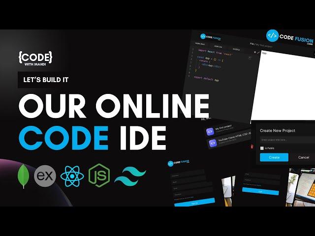 Build a Full Stack Online Code IDE with MERN Stack | Step-by-Step Guide (2024)