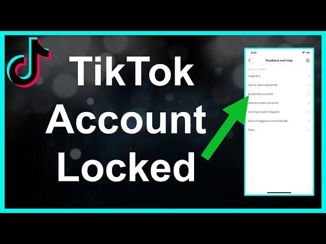 TikTok Account Locked? Here's The Fix!