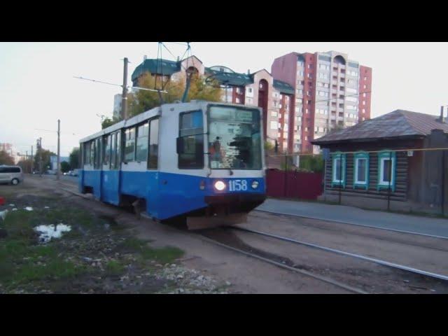 ул мингажева г. уфа сентябрь 2022 . russia tram trolleybus people transport. blogger