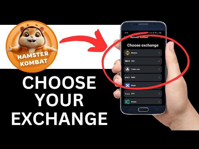 How To Choose Exchange In Hamster Kombat (Step By Step)