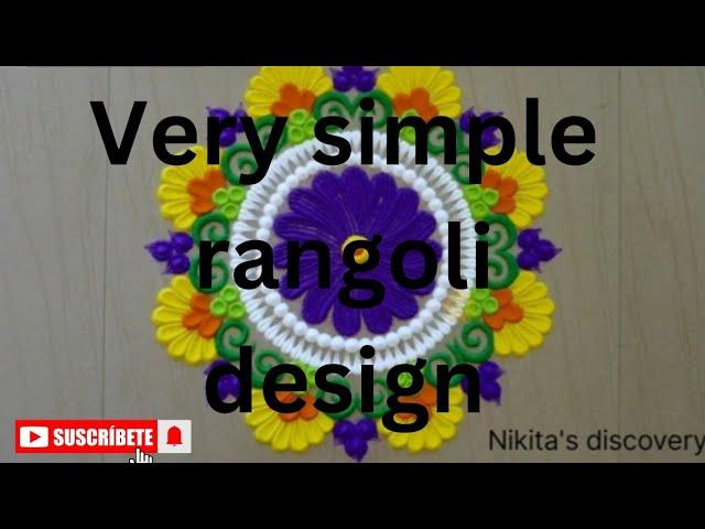 festival special rangoli design|rangoli design|free hand rangoli|simple rangoli design