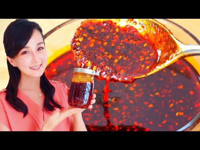 How to Make Chinese Chili Oil, Easy & Quick Recipe,  CiCi Li - Asian Home Cooking Recipes