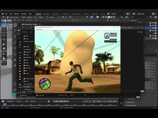 GTA SA: Modding Tutorial • Create a Map Object with Blender & DragonFF • Part 1