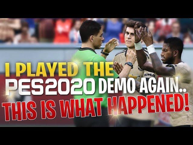 [TTB] I Played the PES 2020 DEMO Again.. This is What Happened!