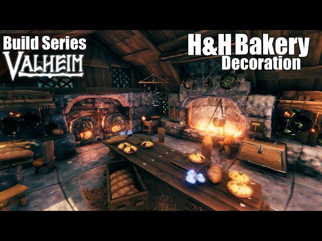 Valheim Build Series | Ep 19 | Hearth and Home Bakery Pt. 2 - Decoration