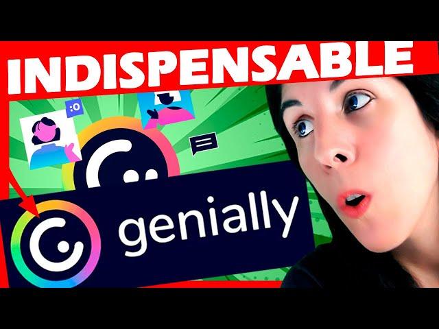 GENIALLY Tutorial 2023 [Crea Presentaciones Interactivas y Animadas]