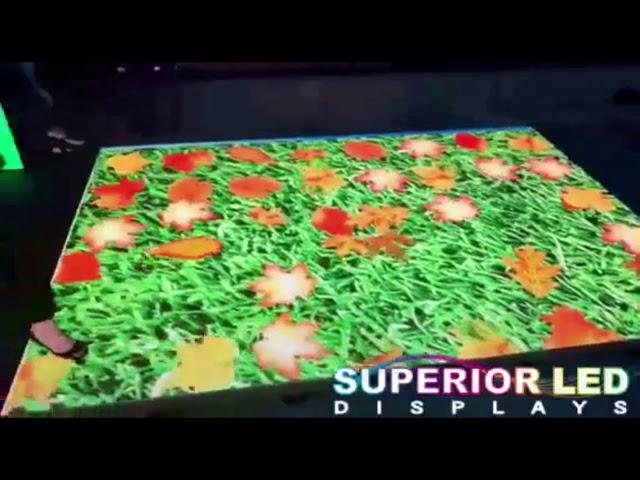 Interactive Floor LED Displays