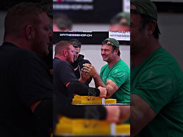 DEVON LARRATT vs RANDOMS at Swiss Open 2024! #armwrestling #short #shorts #trending #fyp #viral #wwe