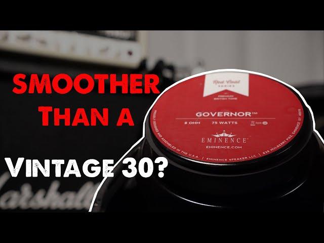 Eminence Governor vs Celestion Vintage 30