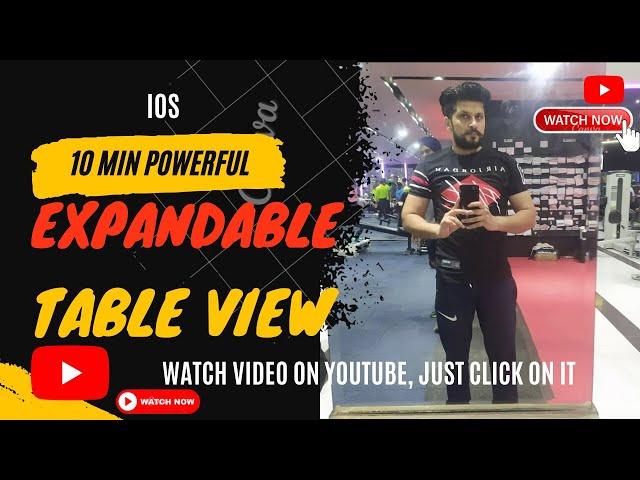 Expandable Table View in iOS | swift 5 | swift 5.5 & 5.6 | xcode 13,14 and upto latest xcode 2022