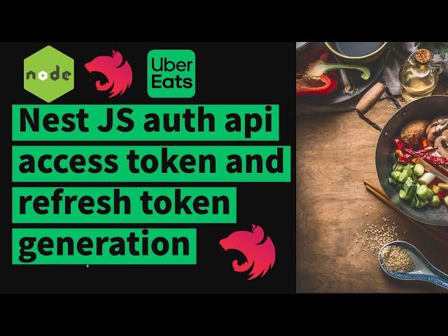 Nest JS building apis with access token and refresh token #25 #nestjs #microservices