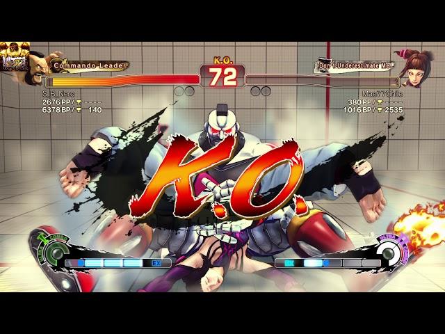 S B Nero  vs Mae77Chile ULTRA STREET FIGHTER IV 2