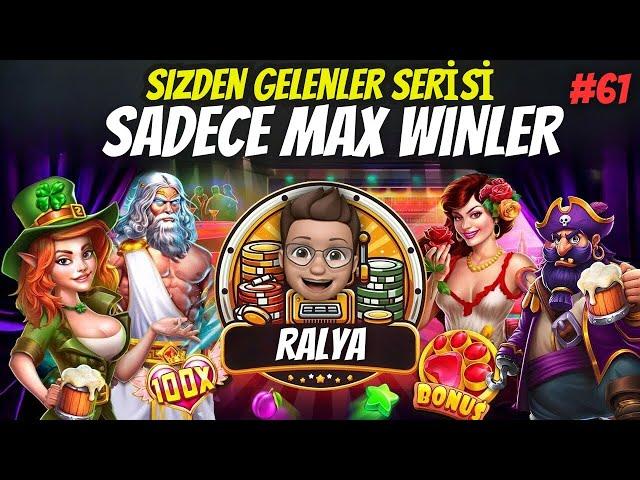 SLOT OYUNLARI  SLOT RALYA SİZDEN GELENLER 61  SİZDEN GELEN MAX WİNLER #slotoyunları