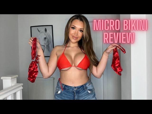 Metallic Micro-bikini review | Amazon