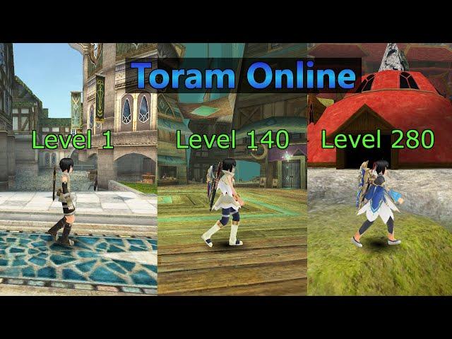 Toram Online - Fresh Account Speedrunning Levels 1-280 Community Picked Class (No Commentary) Part 5