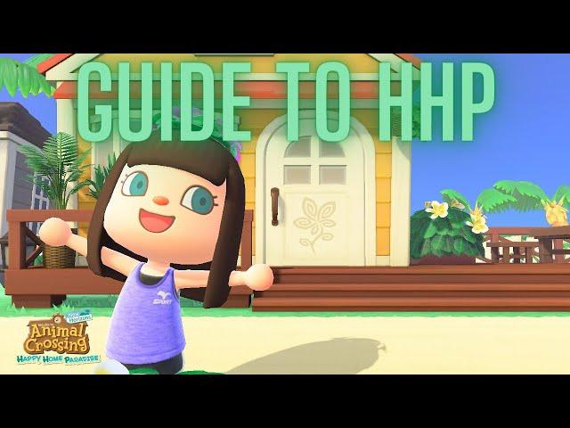 Beginners Guide to Happy Home Paradise | ACNH