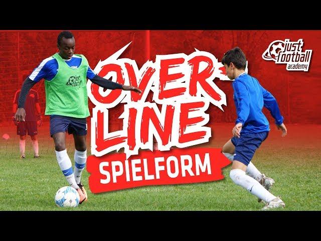 Soccer training: overline - game form - tactics