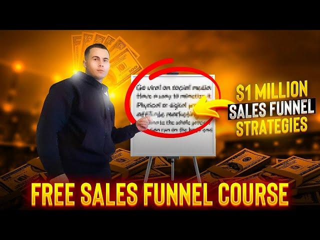 FREE 1 Hour Sales Funnel Course For Copywriters ($1 Million Sales Funnel Strategies Revealed)