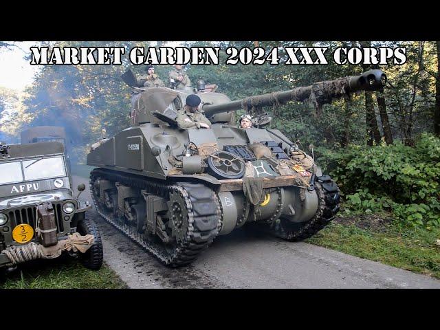 Market Garden 2024 - Liberation Task Force XXX Corps column start from Leopoldsburg