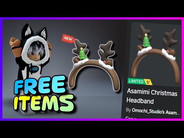 New FREE LIMITED UGC items    , How to get FREE UGC LIMITED ITEMS  on ROBLOX - Roblox