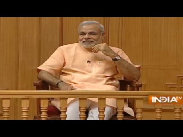 Gujarat CM Narendra Modi in Aap Ki Adalat ( Full Episode) - India TV