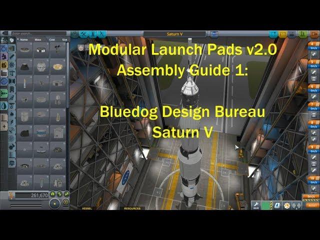 Modular Launch Pads v2 Assembly Guide 01: Saturn V